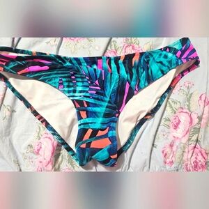 Tropical Print Women's Swim Bottom
